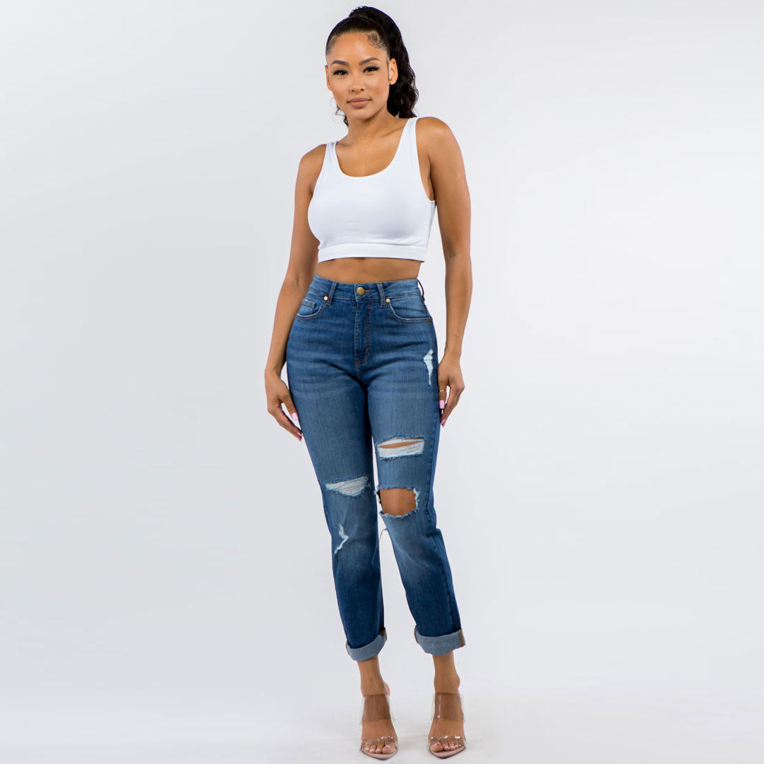 Parker High Rise Mom Jeans, Pants, Bottoms, Curvy, Denim, Jeans, Pants, Woman apparel, Womens clothing - Miah & Elliott