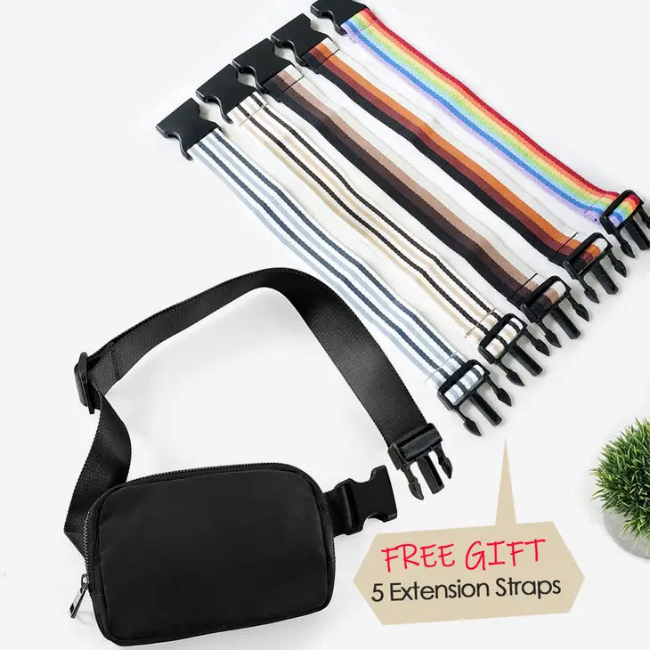 Fanny Pack Belt Bag & 5 Extension Straps Set, Accessories, Accessories, Bag, Fanny Pack - Miah & Elliott