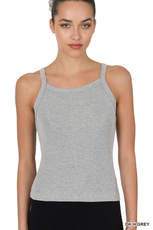 RIBBED SOFT RAYON CAMI, Top, Bras & Bralette, Missy, Tanks & Camis - Miah & Elliott