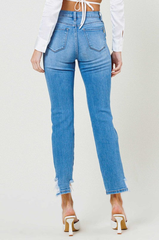 Mid Rise Straight Leg, Pants, Bottoms, Jeans, Womens clothing - Miah & Elliott