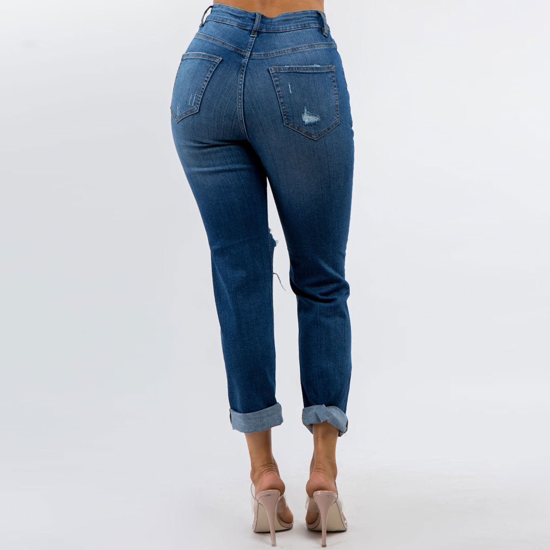 Parker High Rise Mom Jeans, Pants, Bottoms, Curvy, Denim, Jeans, Pants, Woman apparel, Womens clothing - Miah & Elliott