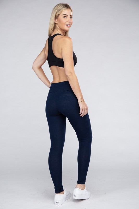 Active Leggings Featuring Concealed Pockets, Pants, Black, Bottoms, Leggings, Pants, Woman apparel, Womens clothing - Miah & Elliott