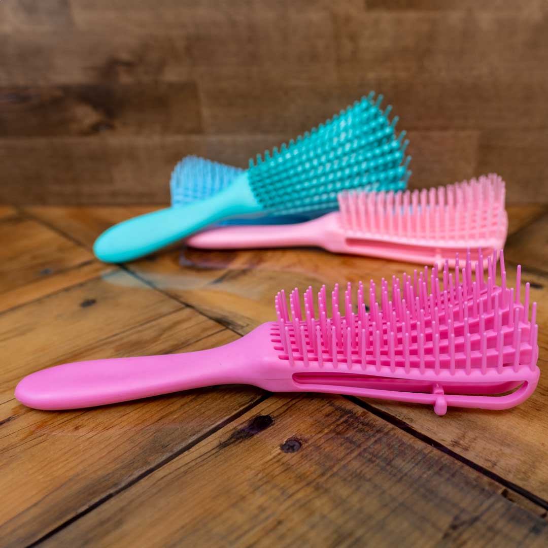 Detangling Brush, Accessories, Accessories, Blue, Brush, Detangling, Green, Hair Accessory, Pink, Red - Miah & Elliott