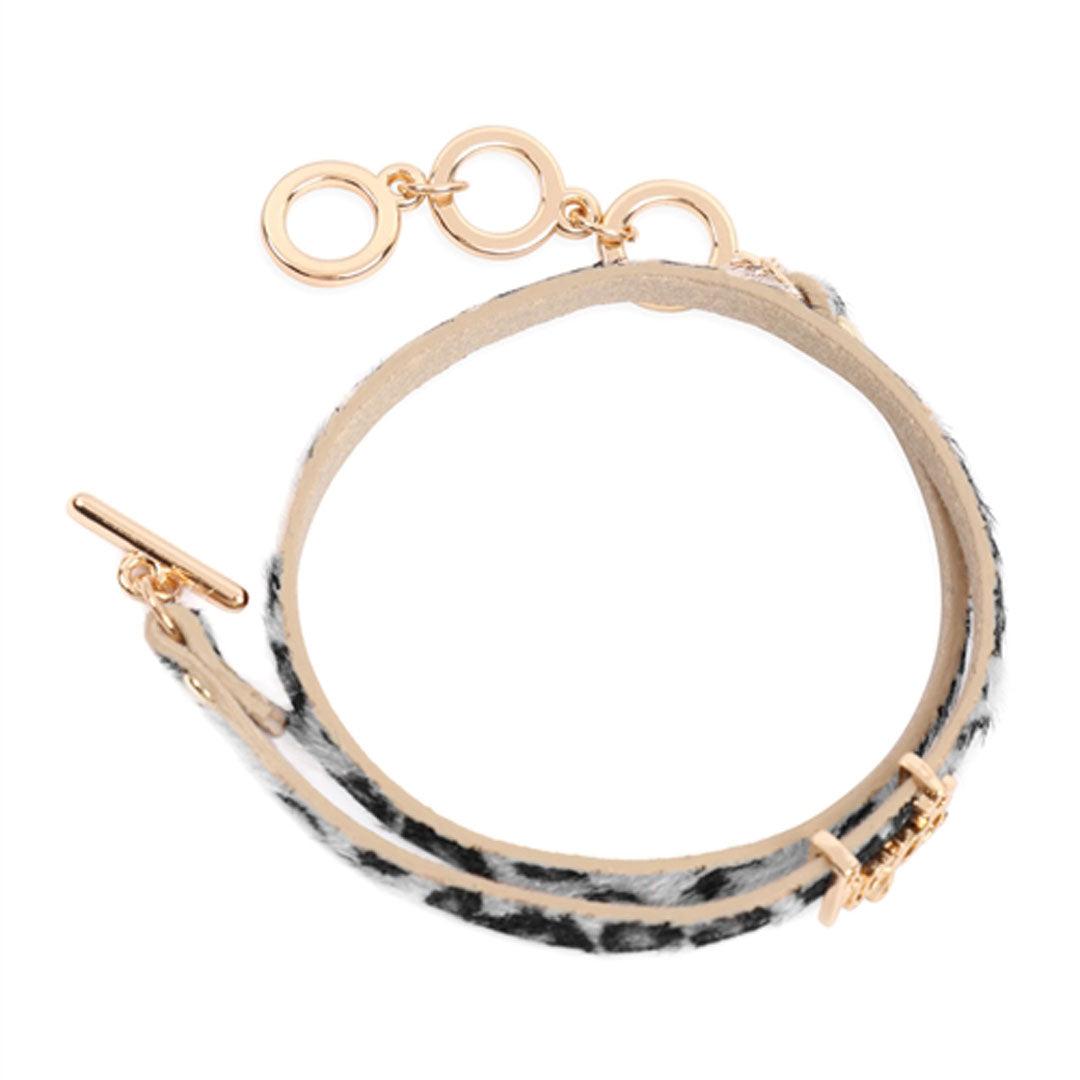 Animal Print "Hope" Bracelet, Accessories, Accessories, Animal Print, Bracelet - Miah & Elliott