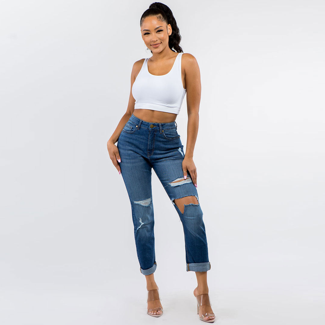 Parker High Rise Mom Jeans, Pants, Bottoms, Curvy, Denim, Jeans, Pants, Woman apparel, Womens clothing - Miah & Elliott