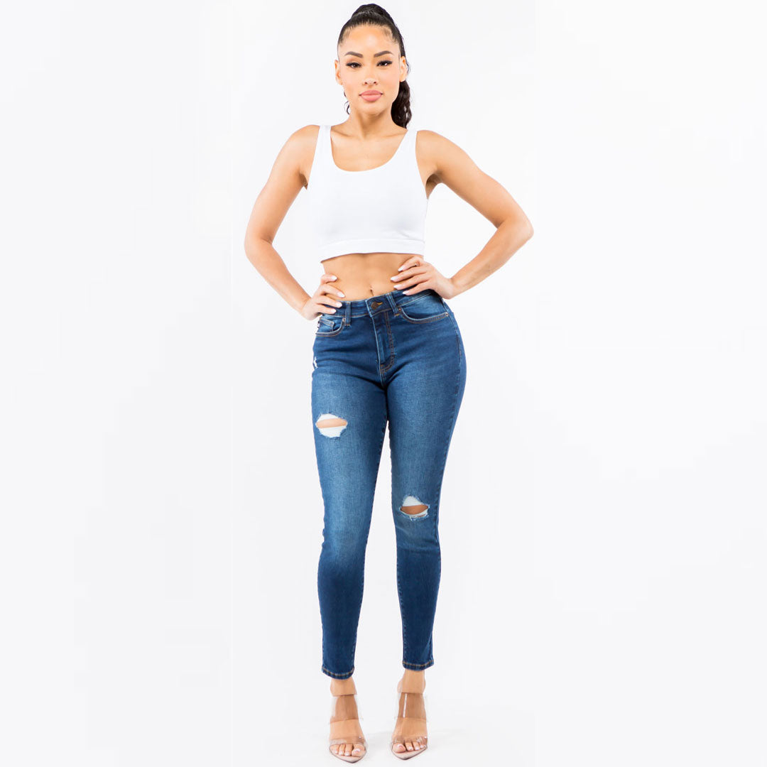 Parker High Rise Skinny Jeans, Pants, Bottoms, Curvy, Denim, Jeans, Pants, Woman apparel, Womens clothing - Miah & Elliott