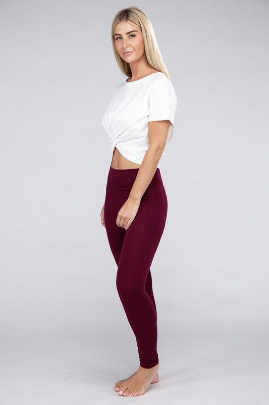 Active Leggings Featuring Concealed Pockets, Pants, Black, Bottoms, Leggings, Pants, Woman apparel, Womens clothing - Miah & Elliott