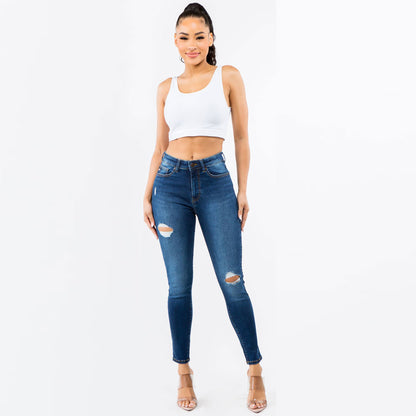 Parker High Rise Skinny Jeans, Pants, Bottoms, Curvy, Denim, Jeans, Pants, Woman apparel, Womens clothing - Miah & Elliott