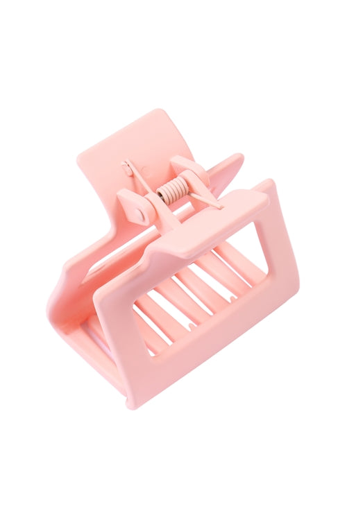 Square Claw Clip, Accessories, Accessories, Black, Blue, Burgundy, Ivory, Olive, Pink - Miah & Elliott