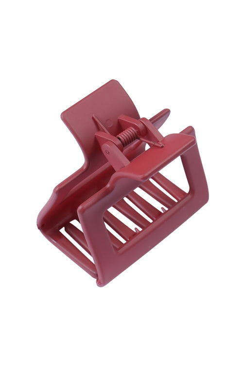 Square Claw Clip, Accessories, Accessories, Black, Blue, Burgundy, Ivory, Olive, Pink - Miah & Elliott