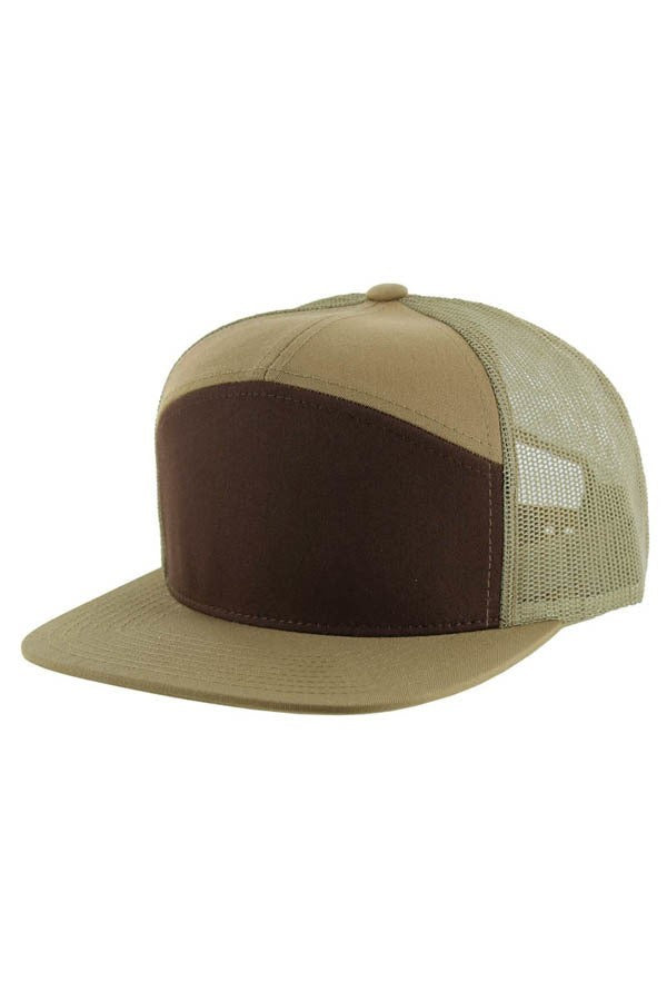 Two Tone 7 Panel Snap Back, Hat, Accessories, Hat - Miah & Elliott