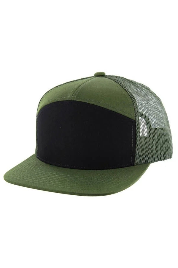 Two Tone 7 Panel Snap Back, Hat, Accessories, Hat - Miah & Elliott