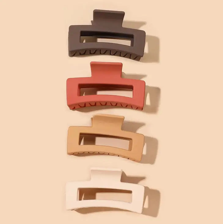 Rectangle Hair Claw Clip, Accessories, Accessories, Faire, Hair Accessory, Hair Clip - Miah & Elliott